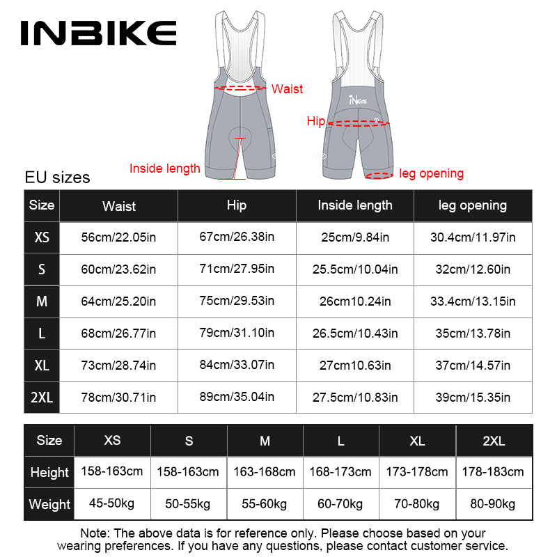 Skytrace Men's Cycling Bib Shorts