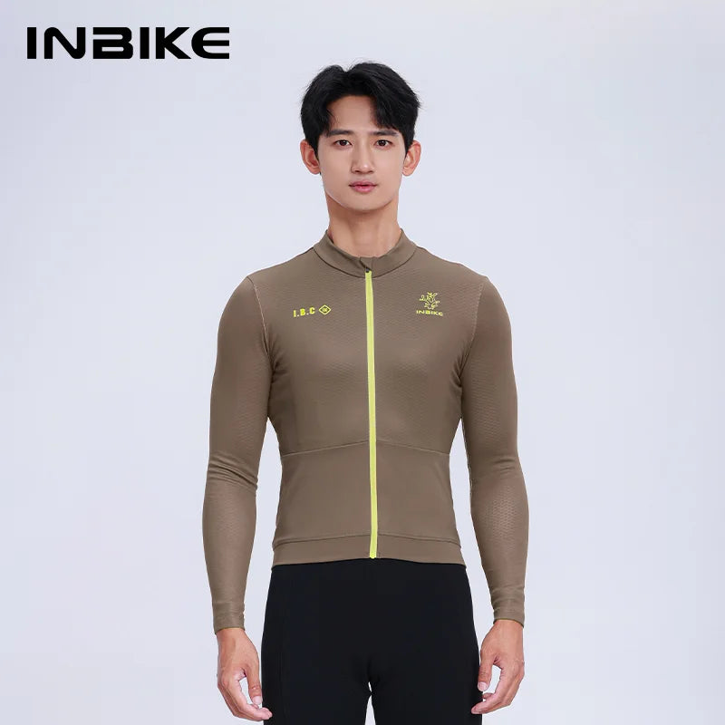 Randor Men Fleece Long Sleeve Cycling Jersey