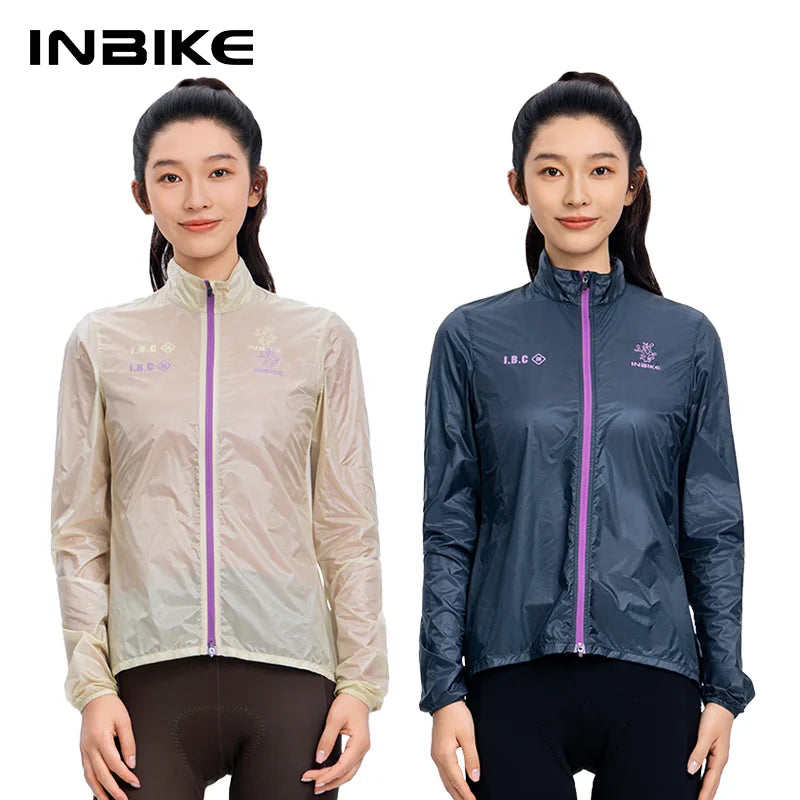Vintis Women Packable Cycling Windbreaker