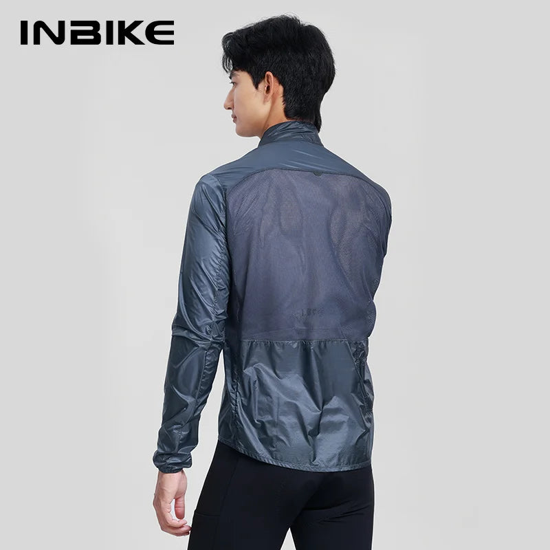 Vintis Men Packable Cycling Windbreaker