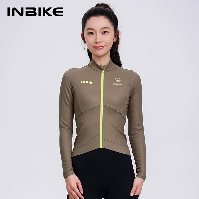 Randor Women Fleece Long Sleeve Cycling Jersey