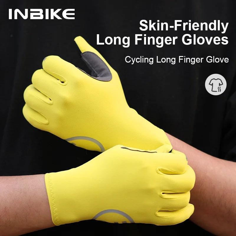 IH23F411 Long-Fingered Cycling Gloves