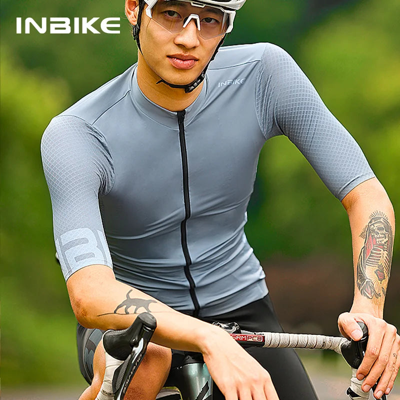 Sankin Men Short Sleeve Cycling Jersey