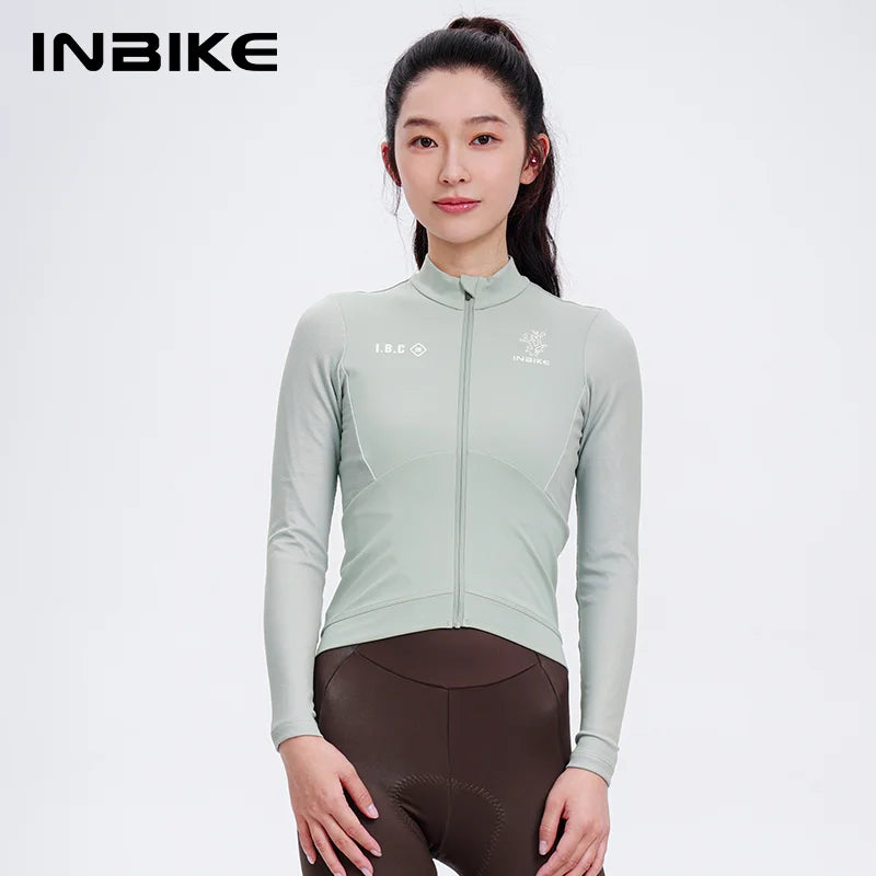 Randor Women Fleece Long Sleeve Cycling Jersey