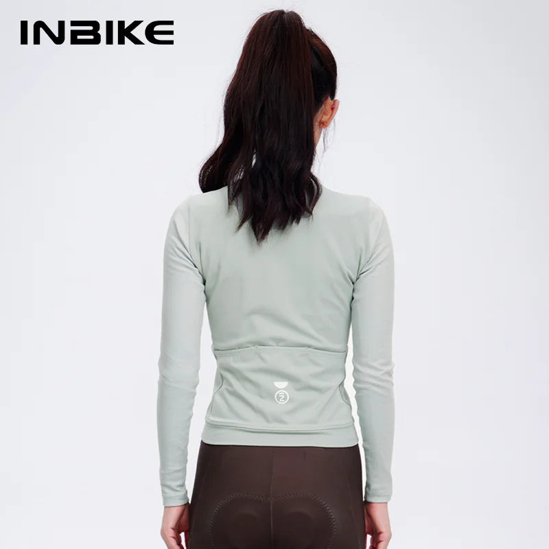 Randor Women Fleece Long Sleeve Cycling Jersey