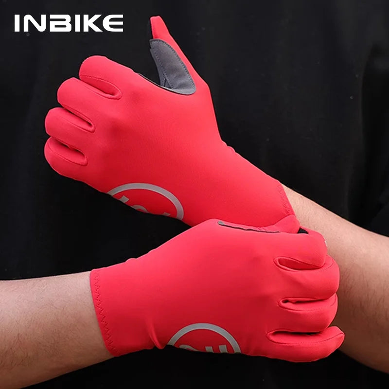 IH23F411 Long-Fingered Cycling Gloves