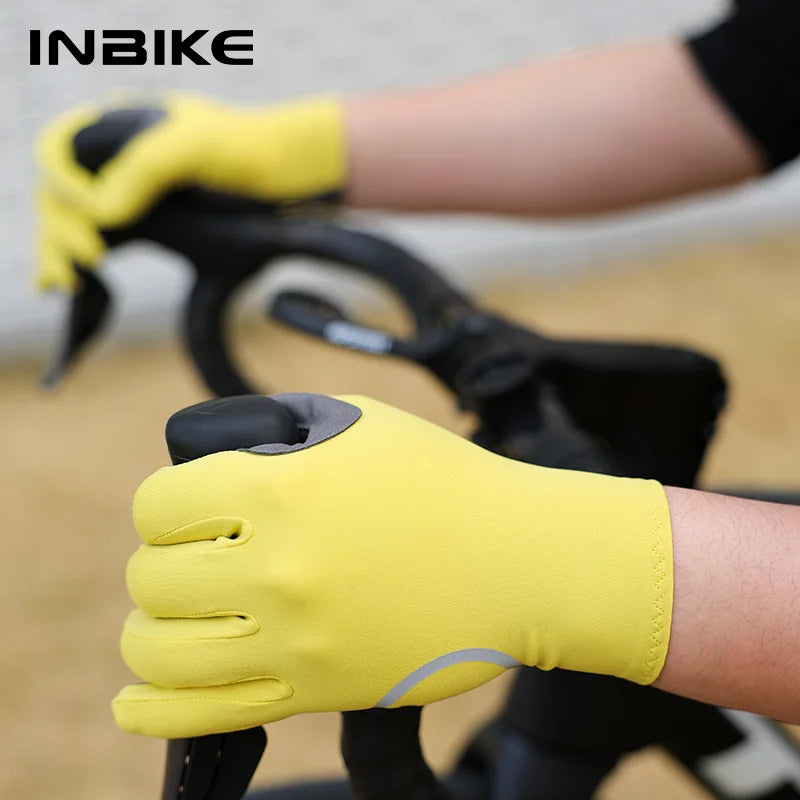 IH23F411 Long-Fingered Cycling Gloves