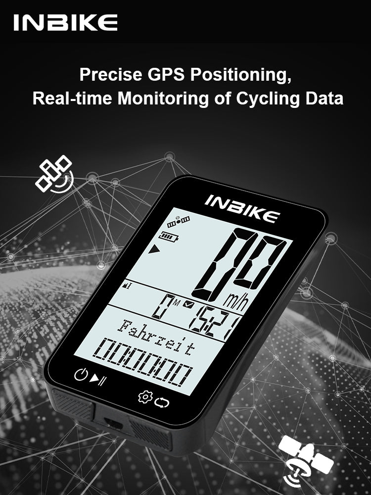 I25IC520GPS Bicycle Computer