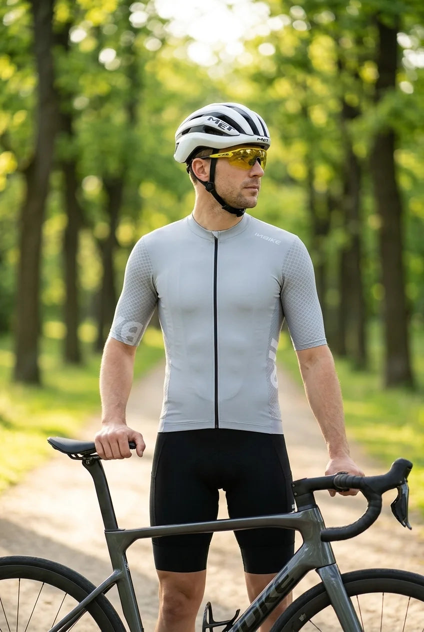 Sankin Men Short Sleeve Cycling Jersey