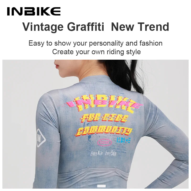 Mist Women Long Sleeve Cycling Jersey