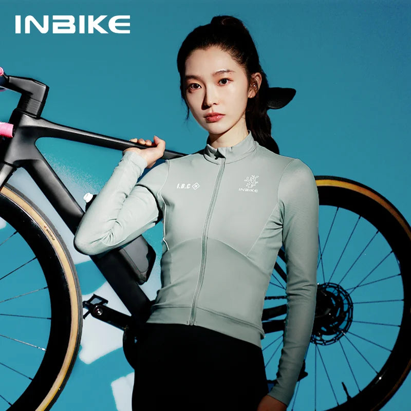 Randor Women Fleece Long Sleeve Cycling Jersey