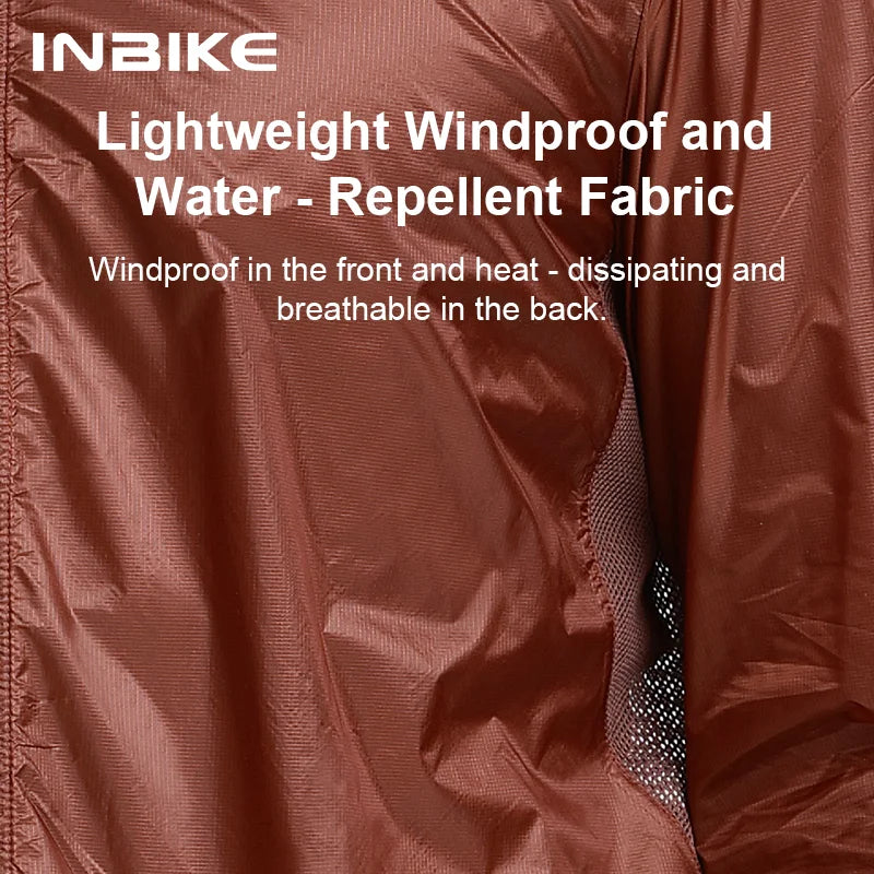 Vintis Men Packable Cycling Windbreaker