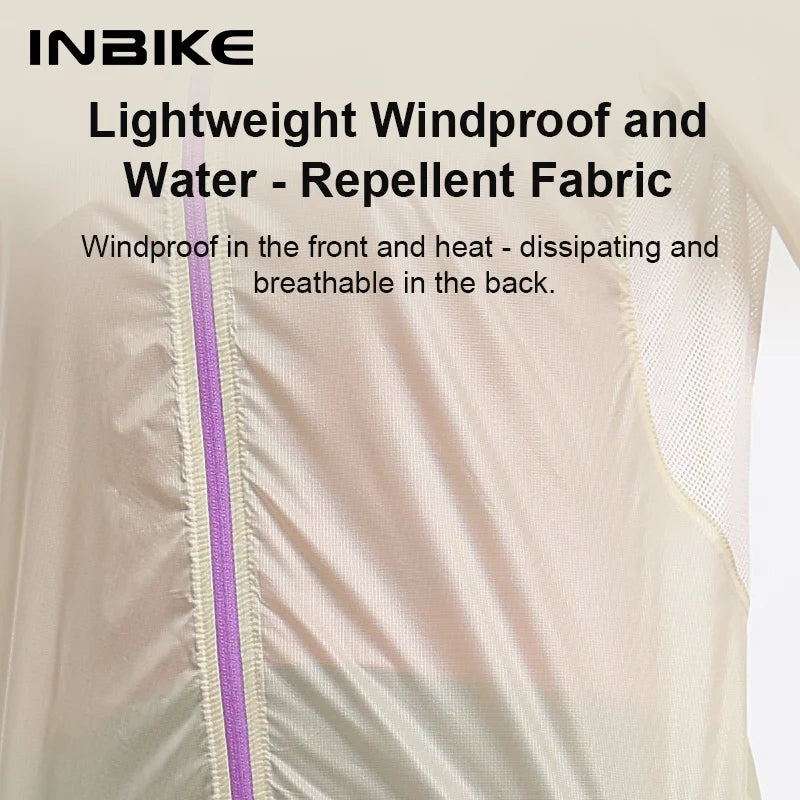 Vintis Women Packable Cycling Windbreaker