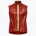 Fleap Men Packable Cycling Vest in red