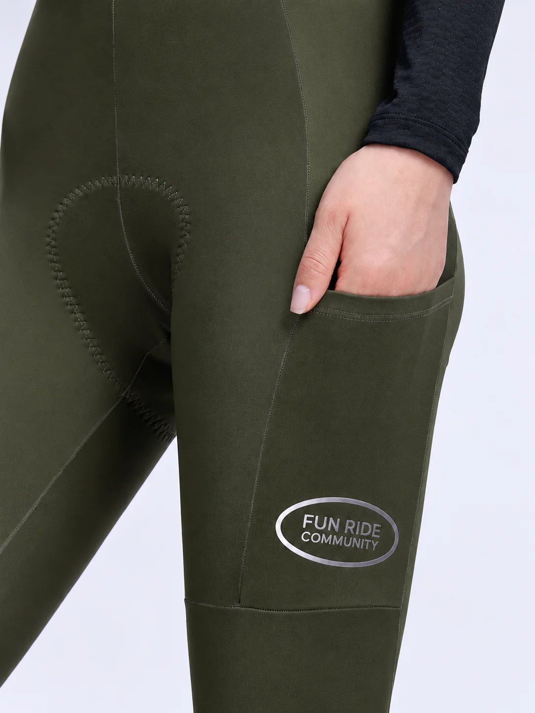 Lavor Women Fleece Cycling Bib Tights