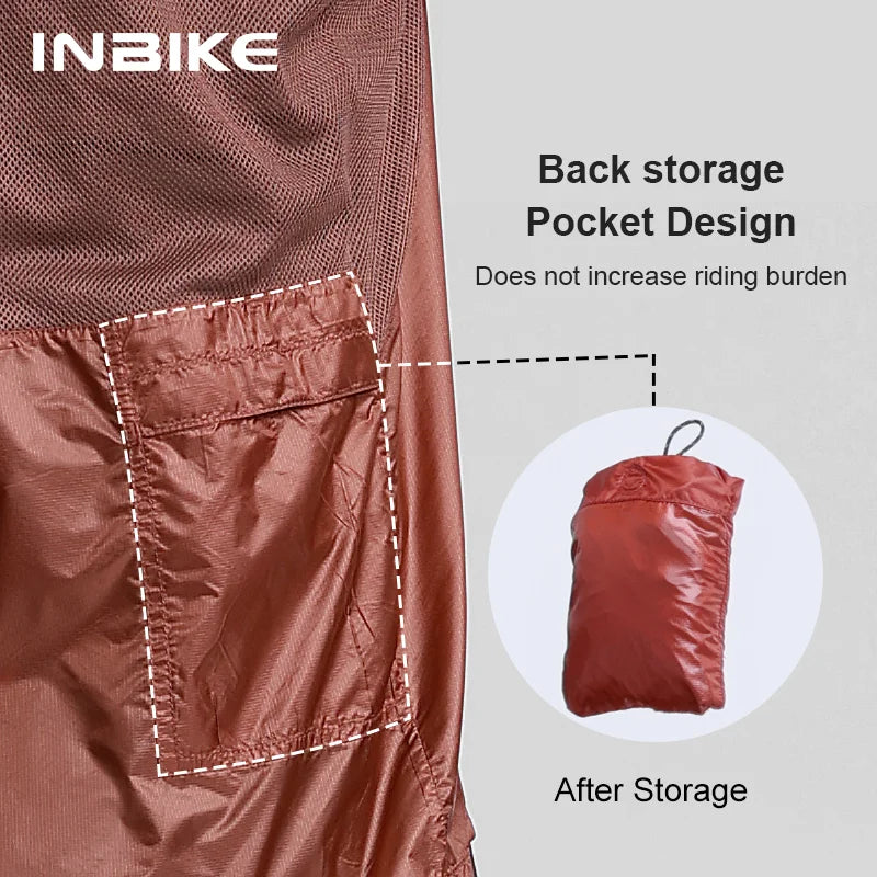 Vintis Men Packable Cycling Windbreaker