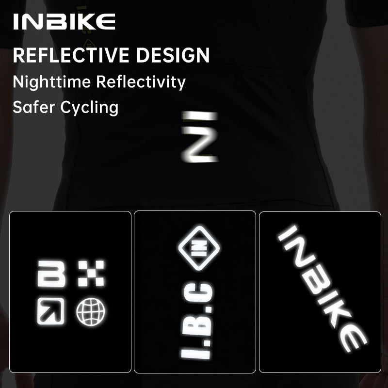 INBIKE Breeze Men Cycling Jersey back view