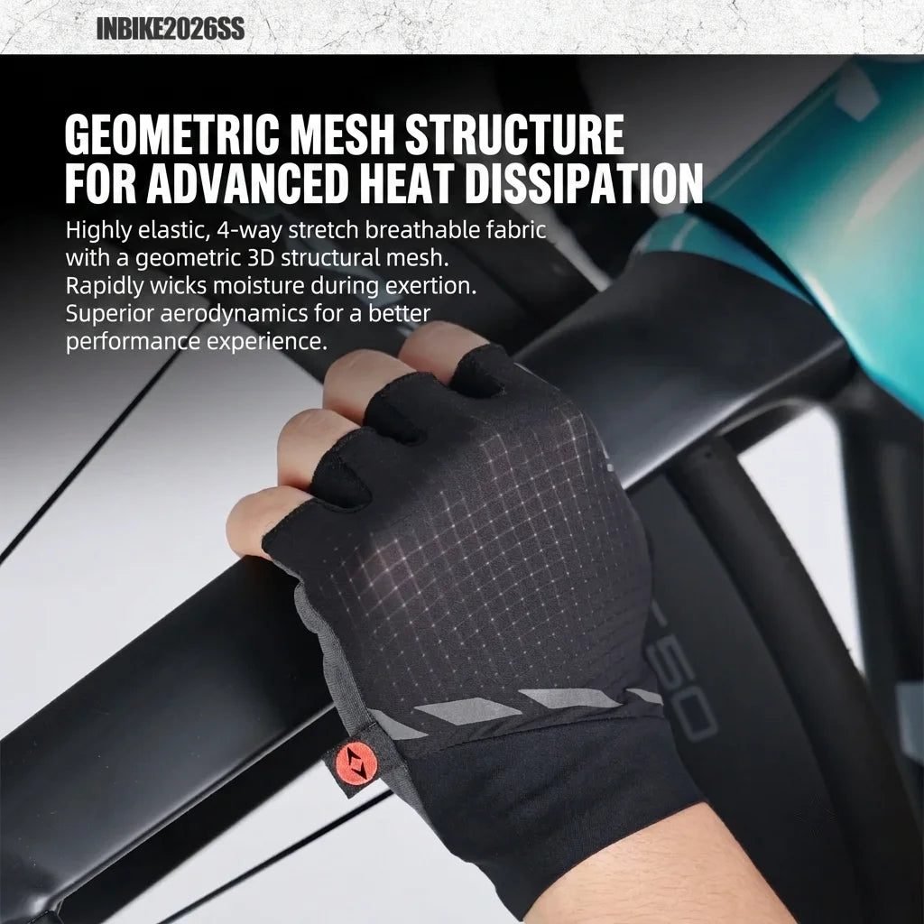 I26C212 Half-Fingered Cycling Gloves EI Pad