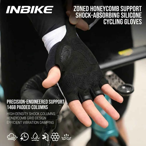 I26C217 Half-Fingered Cycling Gloves anti shock
