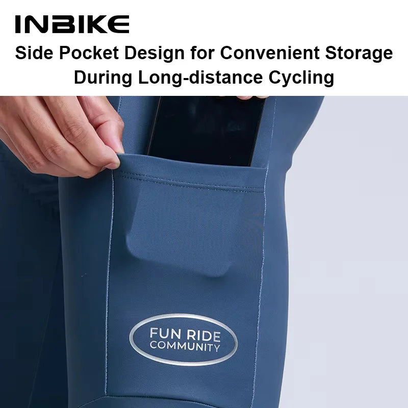 Lavor Men Fleece Cycling Bib Tights