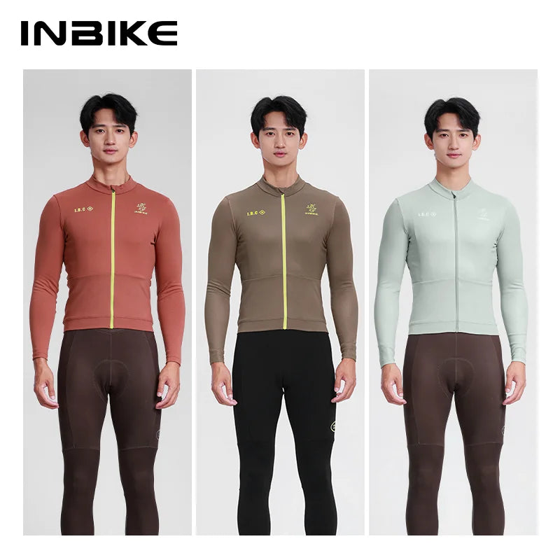 Randor Men Fleece Long Sleeve Cycling Jersey