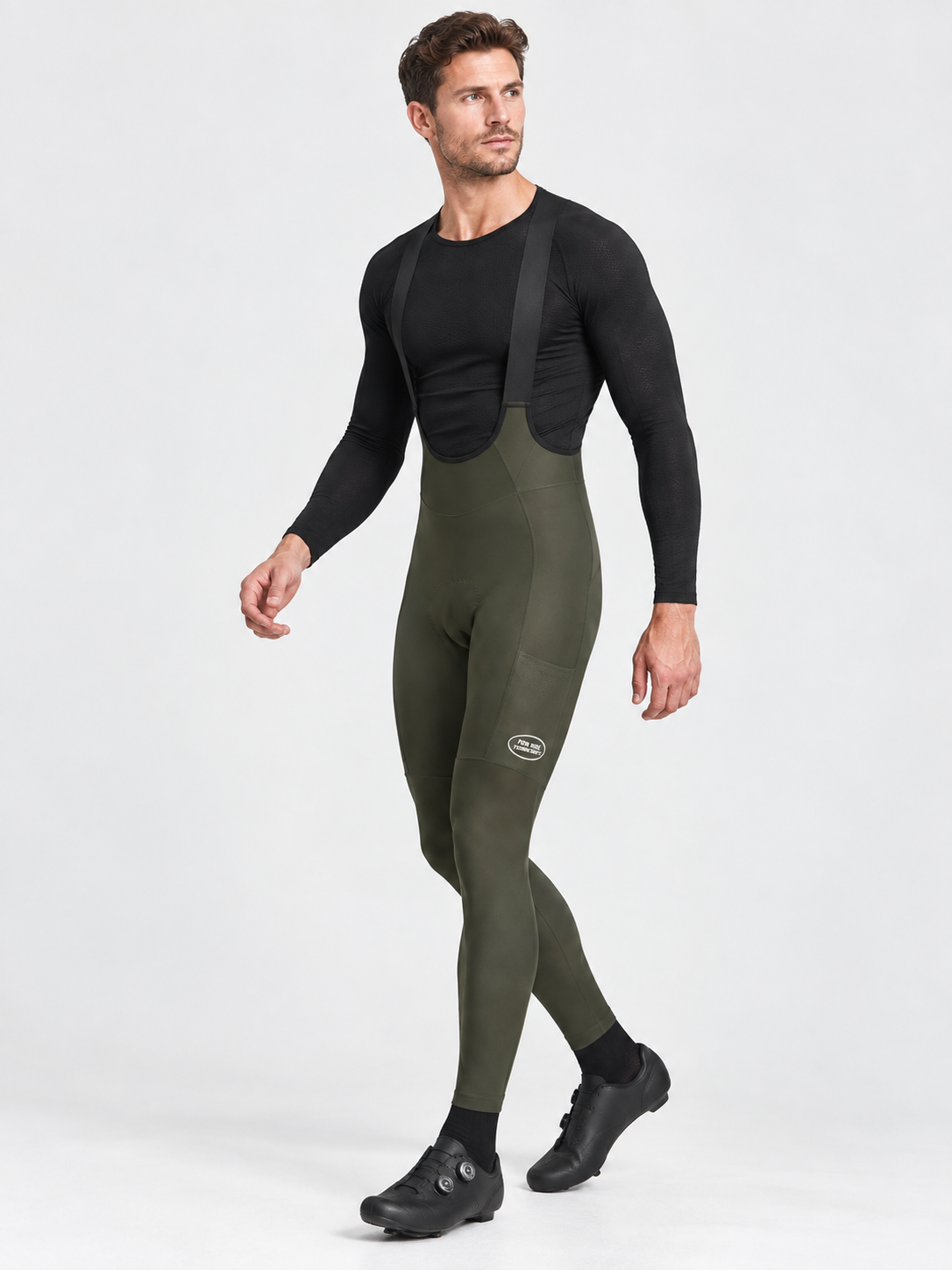 Lavor Men Fleece Cycling Bib Tights