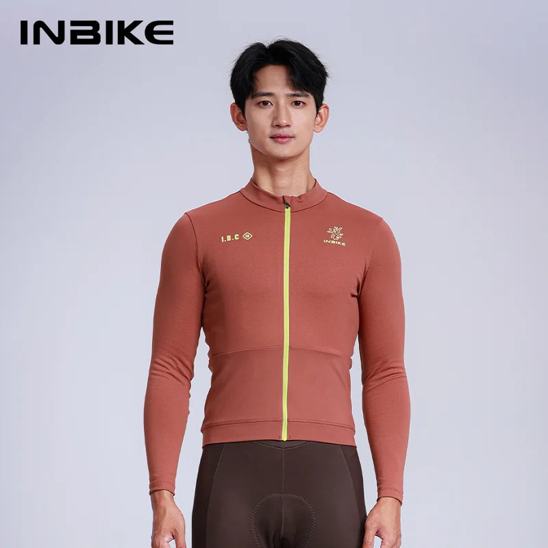 Randor Men Fleece Long Sleeve Cycling Jersey