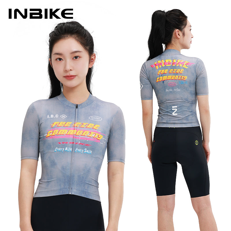 Mist Women Short Sleeve Cycling Jersey