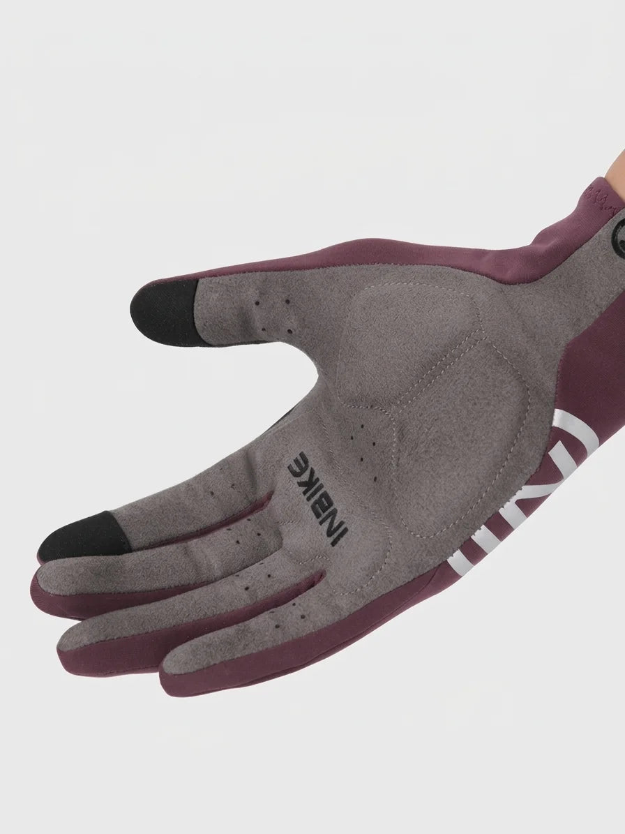 IH23C701 Thermal Fleece Long-Finger Cycling Gloves
