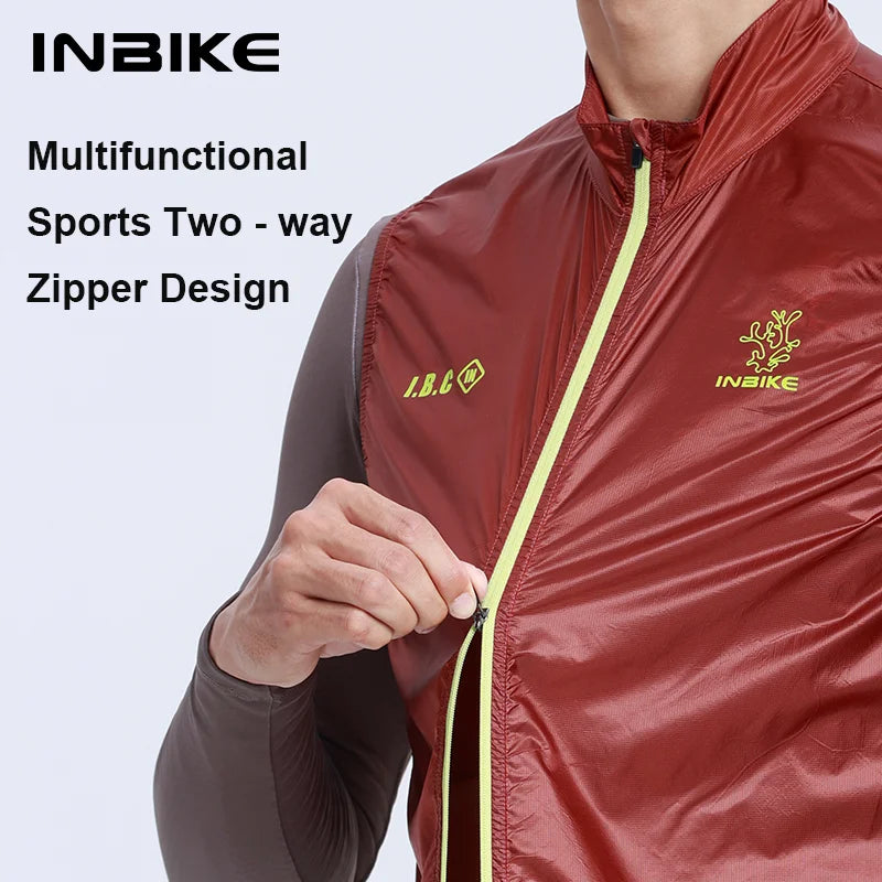 Fleap Men Packable Cycling Vest