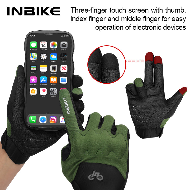 IH23F539 Long-fingered Cycling Gloves
