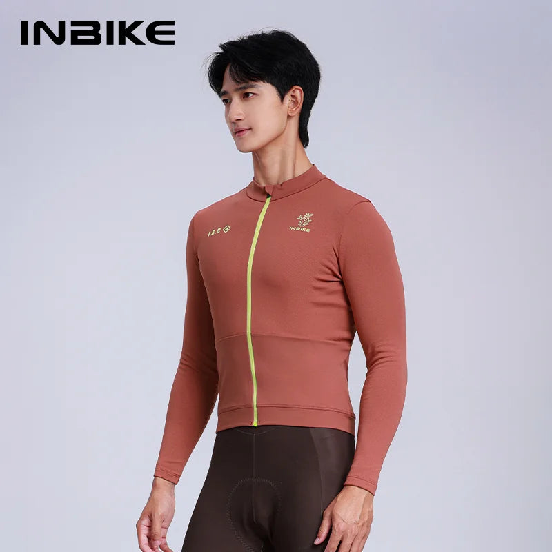 Randor Men Fleece Long Sleeve Cycling Jersey