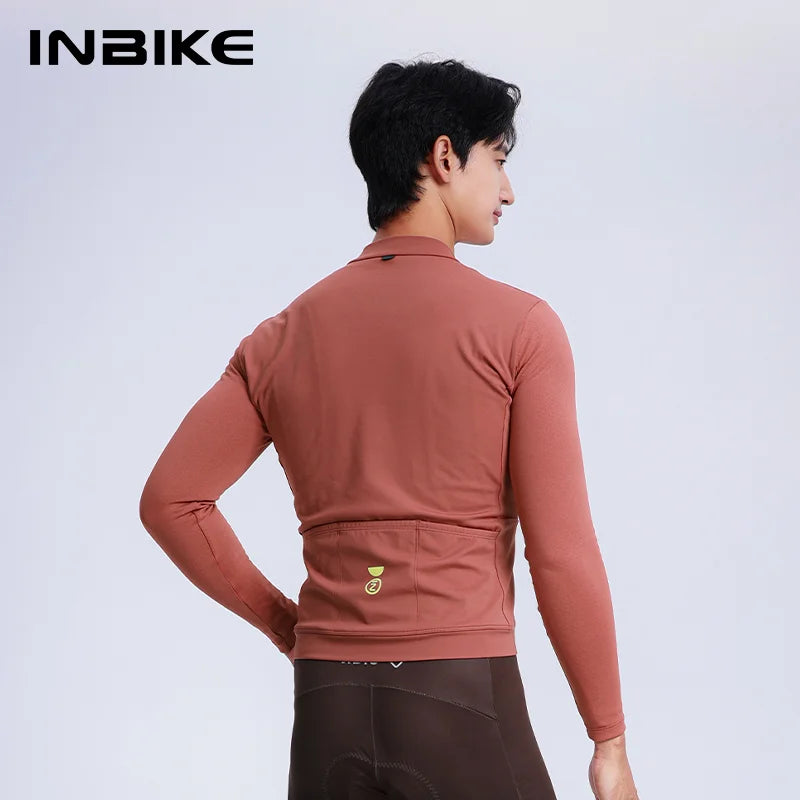 Randor Men Fleece Long Sleeve Cycling Jersey