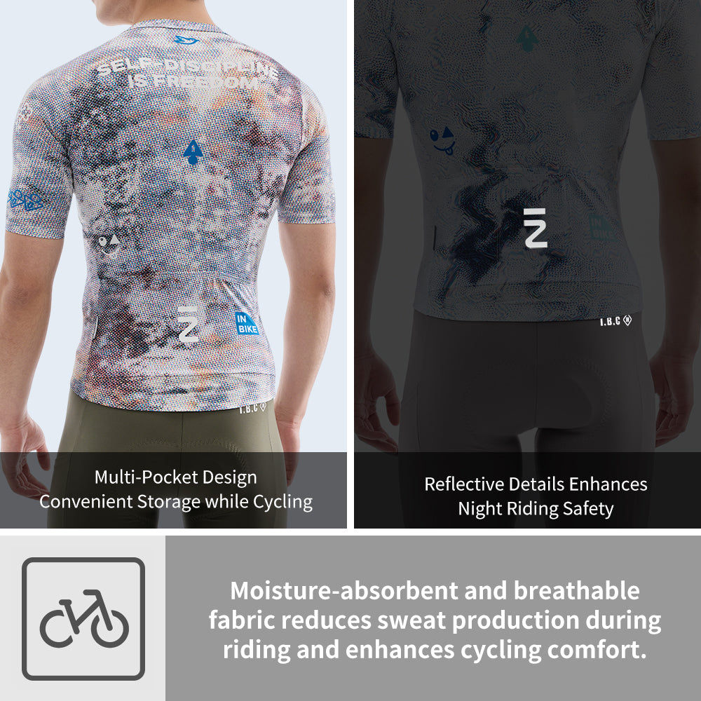 Bloom Men Short Sleeve Cycling Jersey