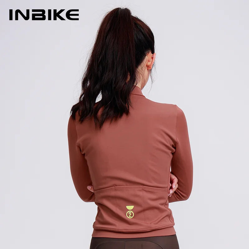 Randor Women Fleece Long Sleeve Cycling Jersey