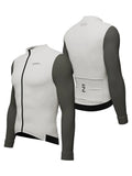 Yunor Men's Fleece Long-Sleeve Cycling Jersey