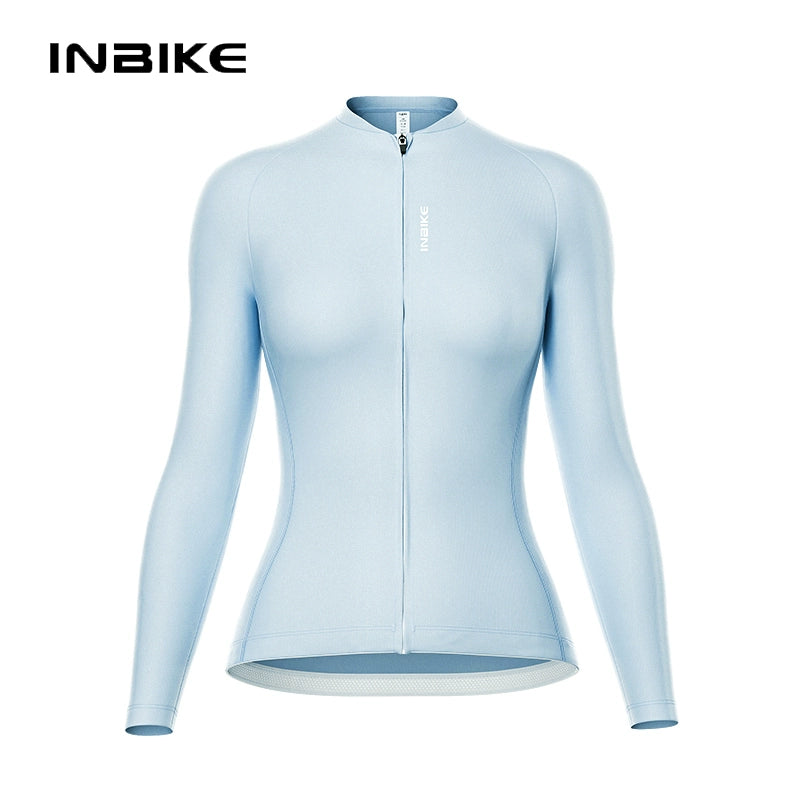 Lanuvi Women Long Sleeve Cycling Jersey