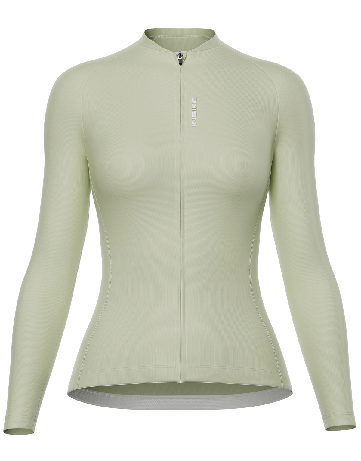 lanuvi women long sleeve cycling jersey in green