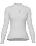 lanuvi women long sleeve cycling jersey in white