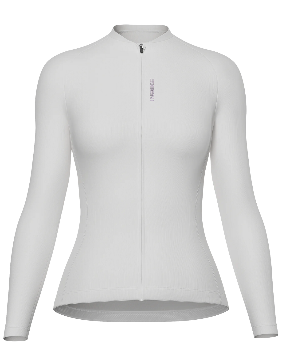 lanuvi women long sleeve cycling jersey in white