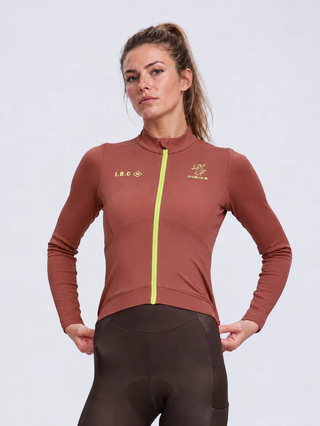 Randor Women Fleece Long Sleeve Cycling Jersey