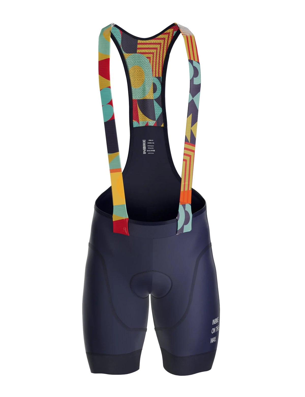 Solrun Men Cycling Bib Shorts in blue