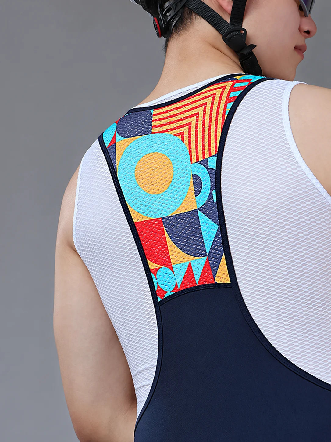 Solrun Men Cycling Bib Shorts back design
