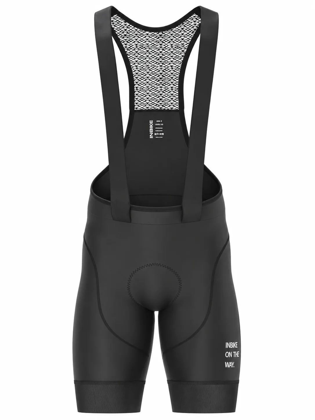 Solrun Men Cycling Bib Shorts in black