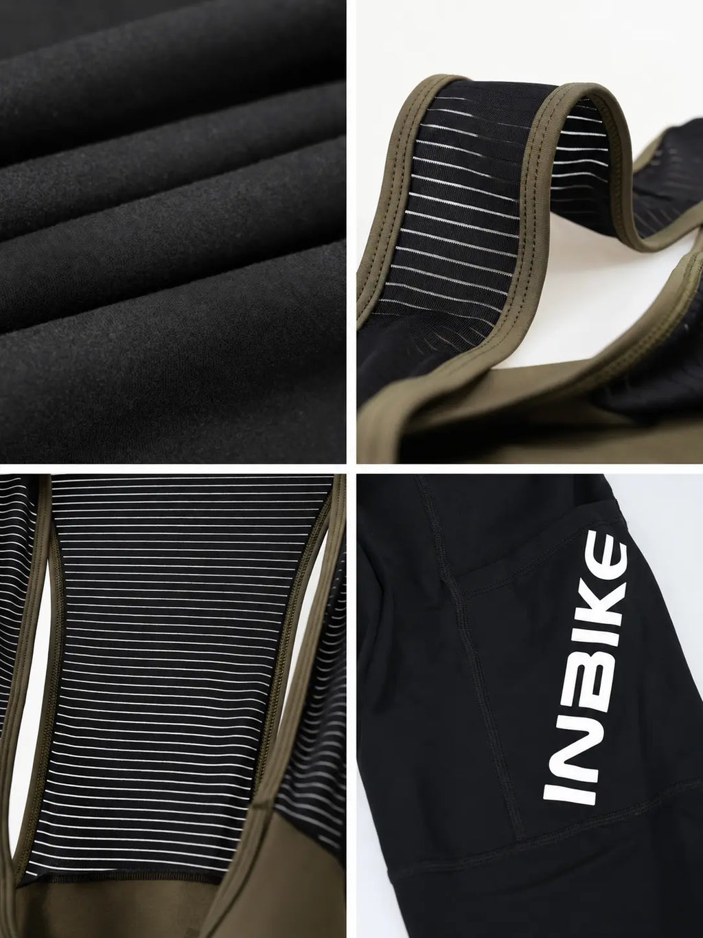 Thermora Men Fleece-Lined Cycling Bib Tights