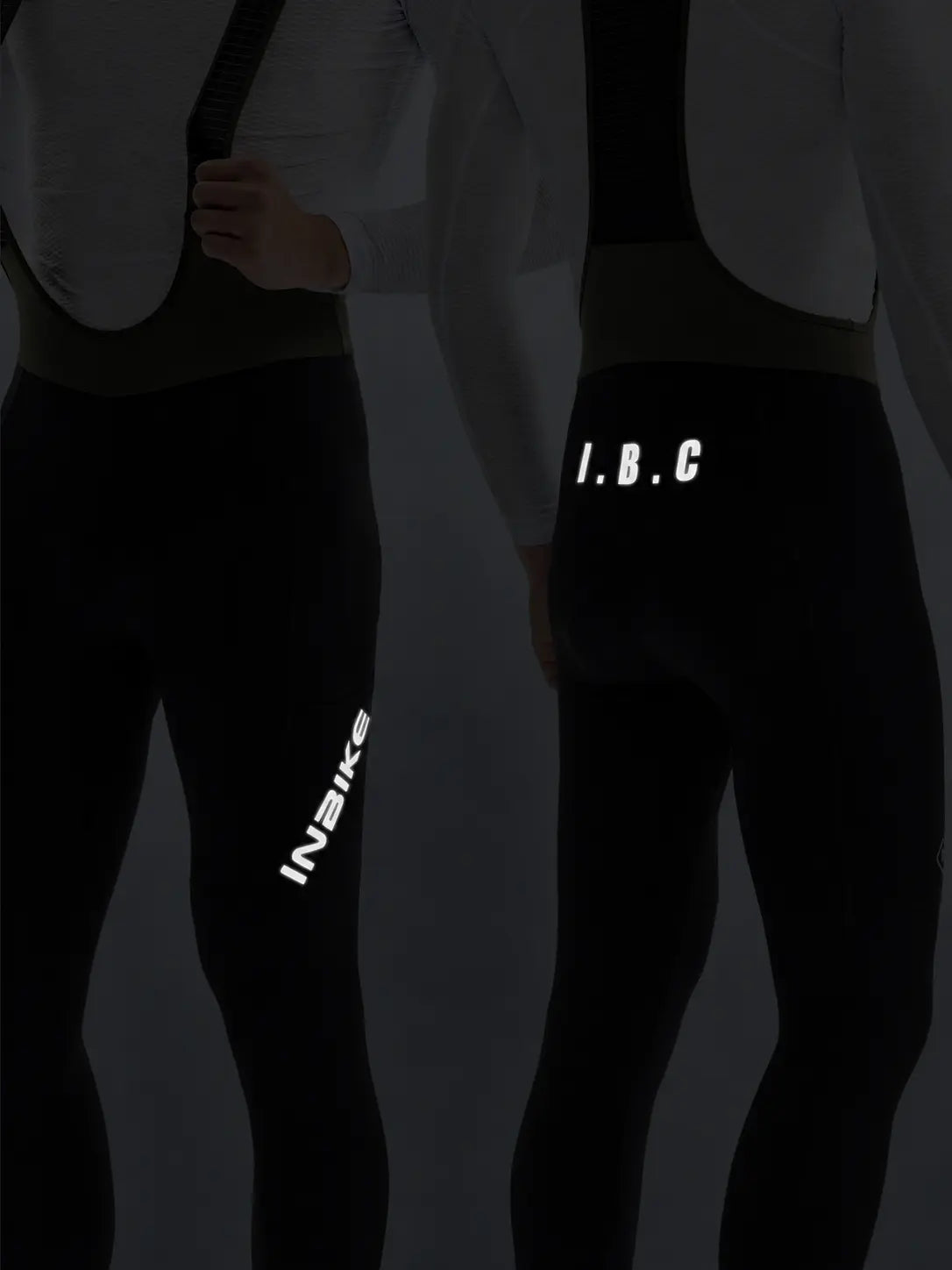 Thermora Men Fleece-Lined Cycling Bib Tights