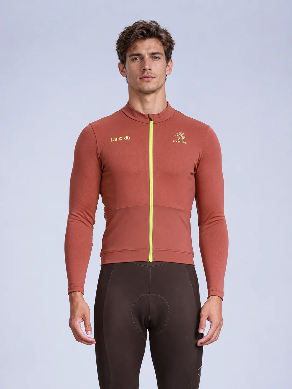 Randor Men Fleece Long Sleeve Cycling Jersey