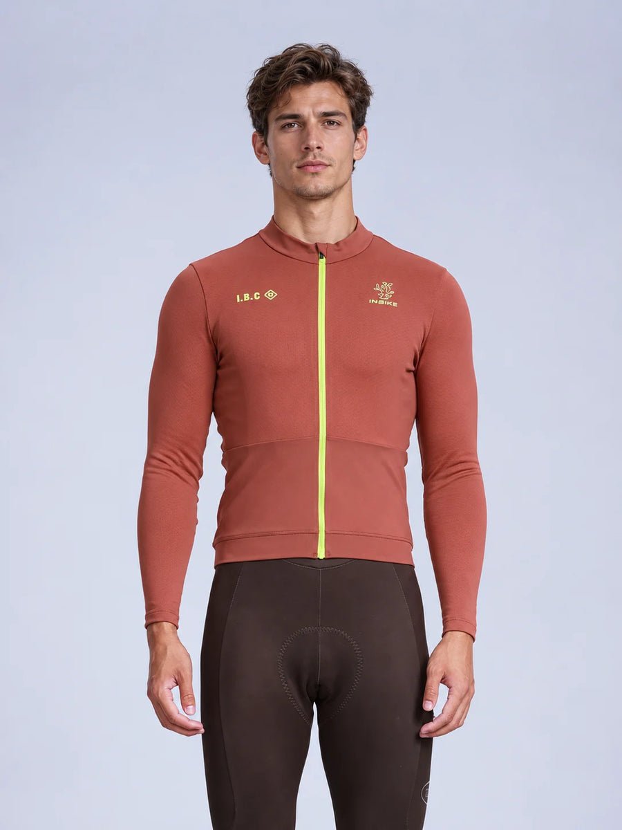 Randor Men Fleece Long Sleeve Cycling Jersey