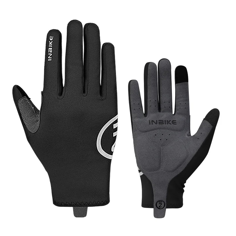 IH23C701 Thermal Fleece Long-Finger Cycling Gloves