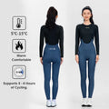 Lavor Women Fleece Cycling Bib Tights